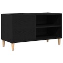  Plateskap Svart eik 84,5 x 38 x 48 cm Konstruert tre