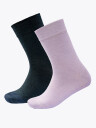 Devold Daily Merino Light Sock 2Pk Kid Lilla 25-27
