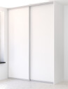 ELFA SKYVEDØR ORIGINAL SØLV/HVIT 938X2350