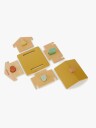 Moover Toys IQ Puttekasse Hus Brun