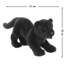 Black Panther Cub Prowling Plush 41 cm | Hansa Creation