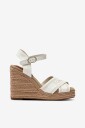 Tommy Hilfiger Sandaletter Espad High Wedge Beige