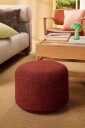 Hübsch Marshmellow Puff Ø52cm Rød