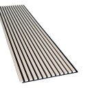 Akustikkpanel Lundbergs SPA Sort Filt 2680x615x24 mm Ask