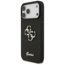 Guess Fixed Glitter 4G Etui til iPhone 17/18 Pro Max - Svart
