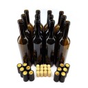 12 stk vinflasker 750ml pakke