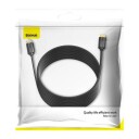Baseus 2x HDMI 2.0 4K 30Hz Kabel 8m Svart