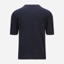 Gran Sasso Short Sleeve Sweater Navy
