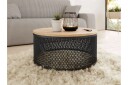Elani Sofabord 58 cm - Svart/Beige