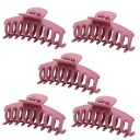 Hårspenne xl rosa 5 stk