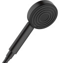 hansgrohe Pulsify S Hånddusj 105 Ø105, 1jet, Green, Sort Matt