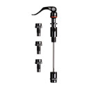 Tacx Direct drive axle and adapters 142x12mm & 148x12mm, quick release-adapter for sykkel STD BLACK