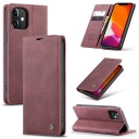 CaseMe Matte Wallet Style (iPhone 12/12 Pro) Svart