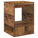 vidaXL Avlastningsbord Gammelt tre 40 x 40 x 56 cm Konstruert tre
