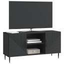  TV skap Svart 102 x 34,5 x 50 cm Konstruert tre