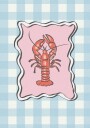 Lobster Illustration Plakat Plakat / 21x30cm