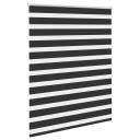 vidaXL Zebra Gardiner 120 x 175 cm Svart