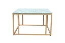 Venture Design Rock salongbord Hvit 75 x 75 cm Hvit