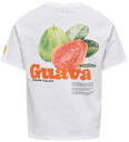 kids ONLY Cloud Dancer Guava Phoebe Life Loose Fresh T-Shirt 158-164