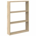  Vegghylle sonoma eik 43x9x60 cm konstruert tre