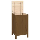  Skittentøyskurv honningbrun 44x44x76 cm heltre furu 8720845641023