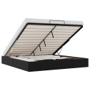  Ottoman sengeramme uten madrass svart Super King kunstskinn 8721158456182