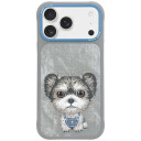 Nimmy Mobildeksel Big Eyed Pet 2.0 til iPhone 17 Pro Grå