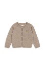 Konges Sløjd Light Brown Mattou Strikk Cardigan 2 år