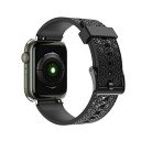 Hurtel Y Klokkerem for Apple Watch 38/40/41mm Svart