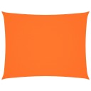 vidaXL Solseil oxfordstoff rektangulær 3x4,5 m oransje