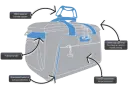 Orca Kamera Skulder Bag OR 4 Video Bag 35 x 20 x 23 cm