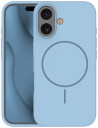 TFO Silikon Thin Mag Deksel for iPhone 16 Plus Lyseblå