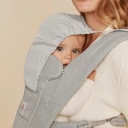 Ergobaby Omni Deluxe Bæresele Pearl Grey Mesh