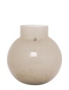 Ernst Glassvase Beige H25CM
