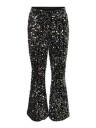 Vero Moda Girl Paljettbukse vmBella Sequins HW Flared Pant Jrs Svart