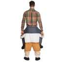 Oktoberfest Anton Piggyback Unisex Kostyme