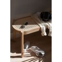 Northern - Pal Bench 80 Black Light Oiled Oak/Light Mesh