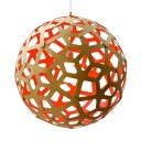 David Trubridge Korall Ø80 Rød Taklampe