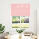  plisségardin Rosa 90x100 cm Stoff Bredde 89,4 Polyester