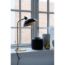 Dyberg Larsen Futura Bordlampe Matt Sort/ Gull/Messing