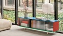 Hay Colour Cabinet Skjenk Glassdør 180 cm / Multi