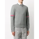 Thom Browne Herre Strikkevarer Grå S,