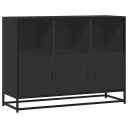  Skjenk svart 100x35x76 cm konstruert tre 8721102840883