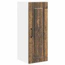  Kjøkkenskap med dør Gammelt tre 30 x 31 x 80 cm Konstruert tre