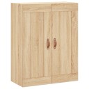  Veggskap sonoma eik 69,5x34x90 cm konstruert tre 8720845950088