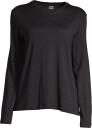 Casall Soft Texture Long Sleeve Dame Black M