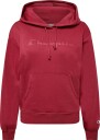 Champion Hooded Sweatshirt   Burgundy   L
