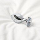 Sinful Jewel Metal Buttplugg Medium      - Klar