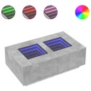  Salongbord med Infinity LED betonggrå 116x69x40 cm 3284059
