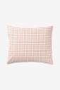 Ellos Home   Putetrekk Sonneli Check i bomull   Orange